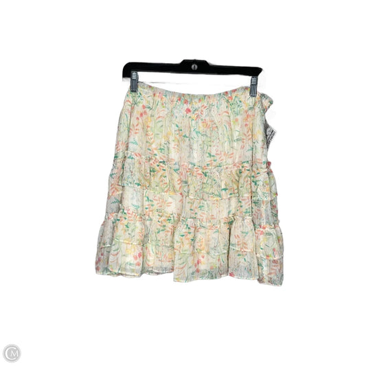 Skirt Mini & Short By Clothes Mentor In Floral Print, Size: Xxl