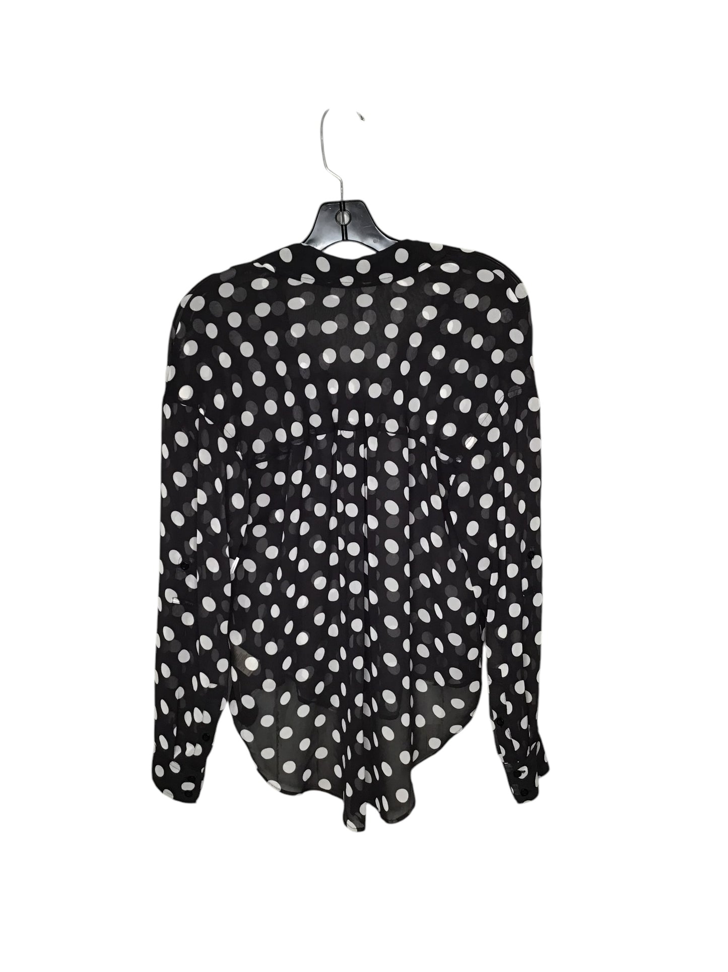 Top Long Sleeve By Free People In Polkadot Pattern, Size: Xs