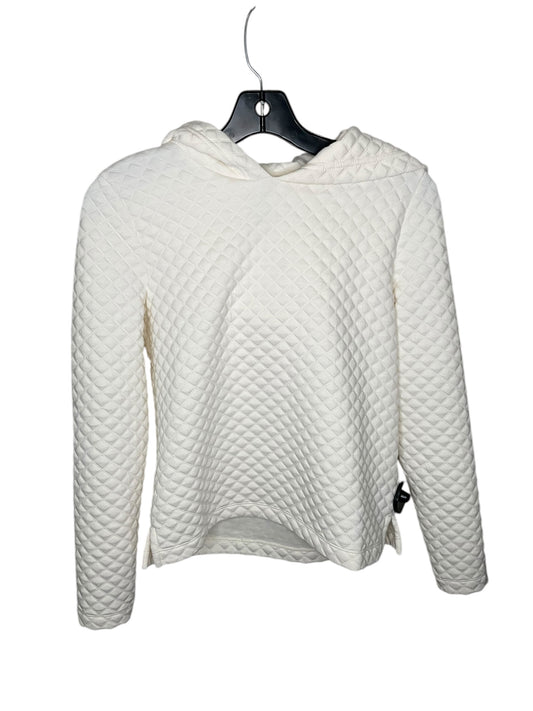 Sweatshirt Hoodie By Clothes Mentor In Cream, Size: Xxs