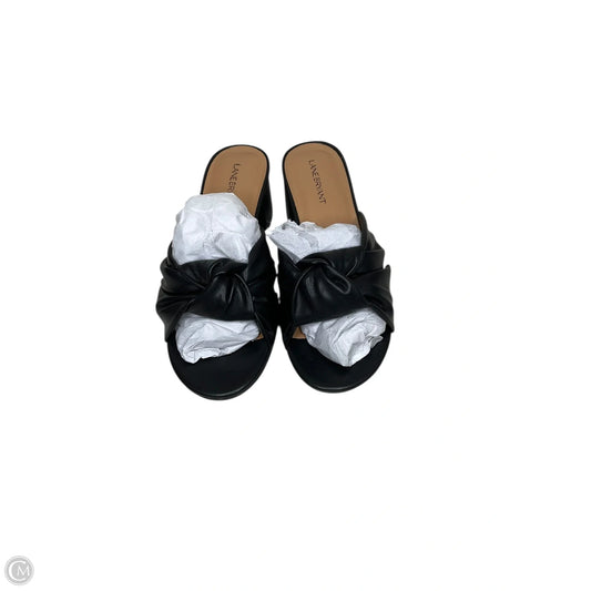 Shoes Heels Block By Lane Bryant In Black, Size: 8