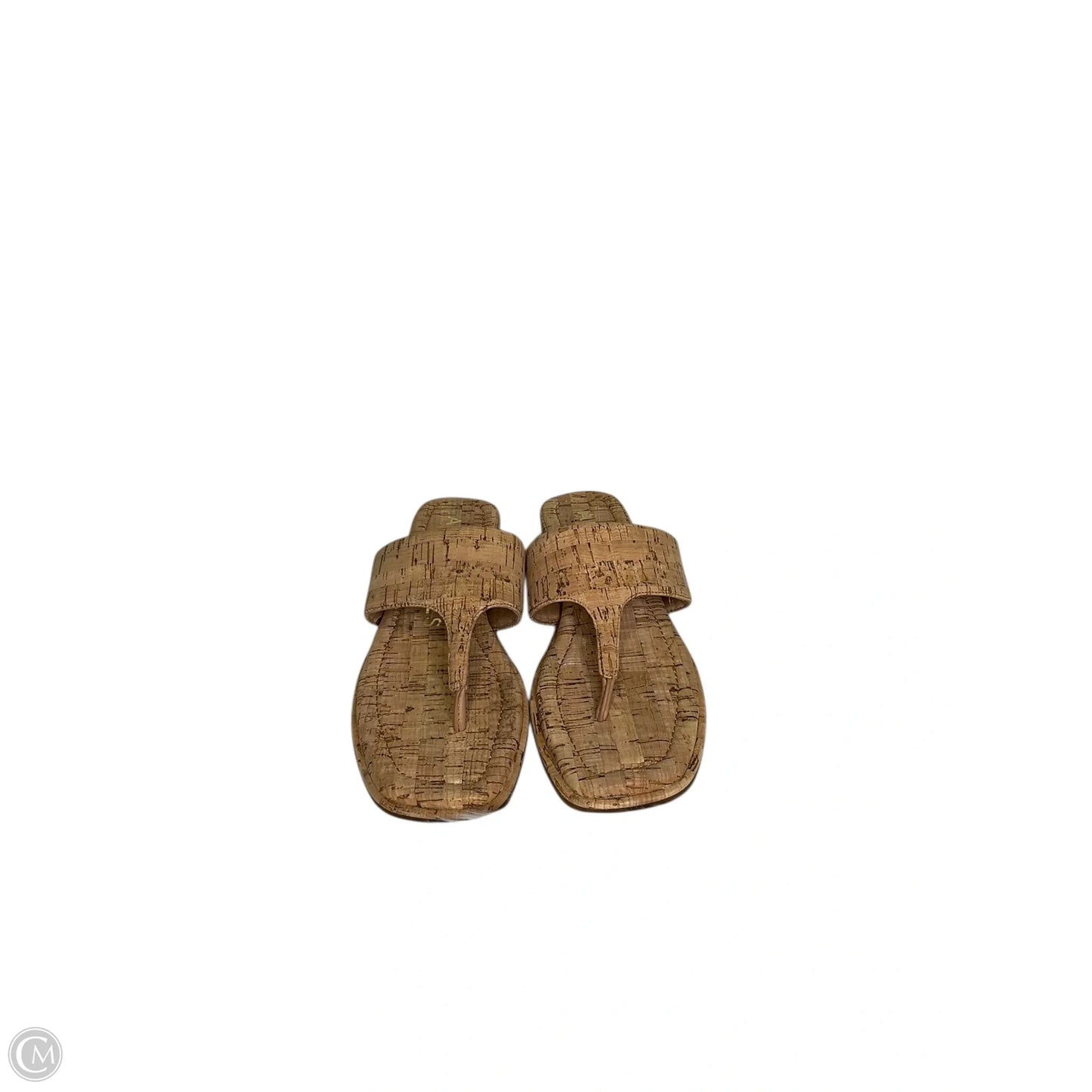 Sandals Flip Flops By Aerosoles In Beige, Size: 8