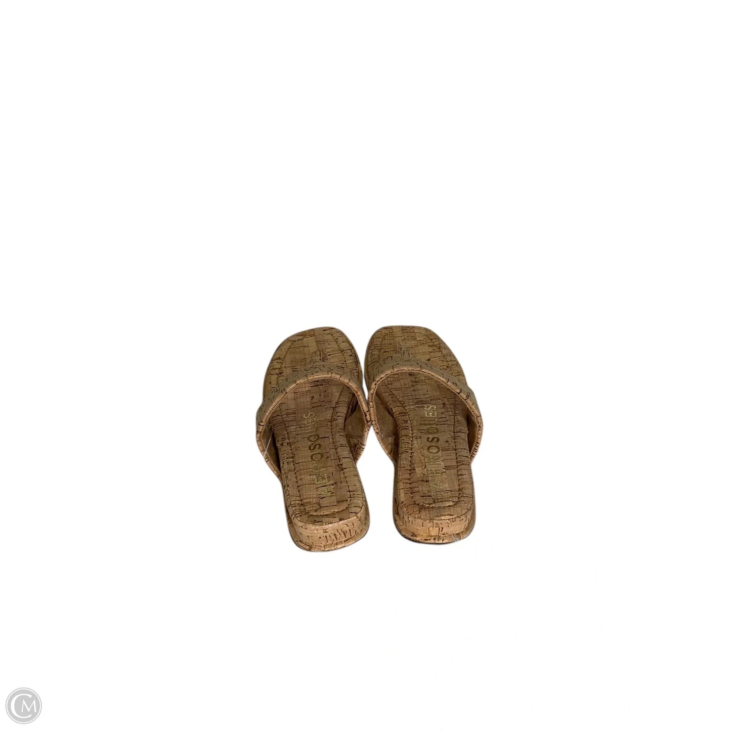 Sandals Flip Flops By Aerosoles In Beige, Size: 8