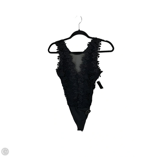 Bodysuit By Clothes Mentor In Black, Size: M