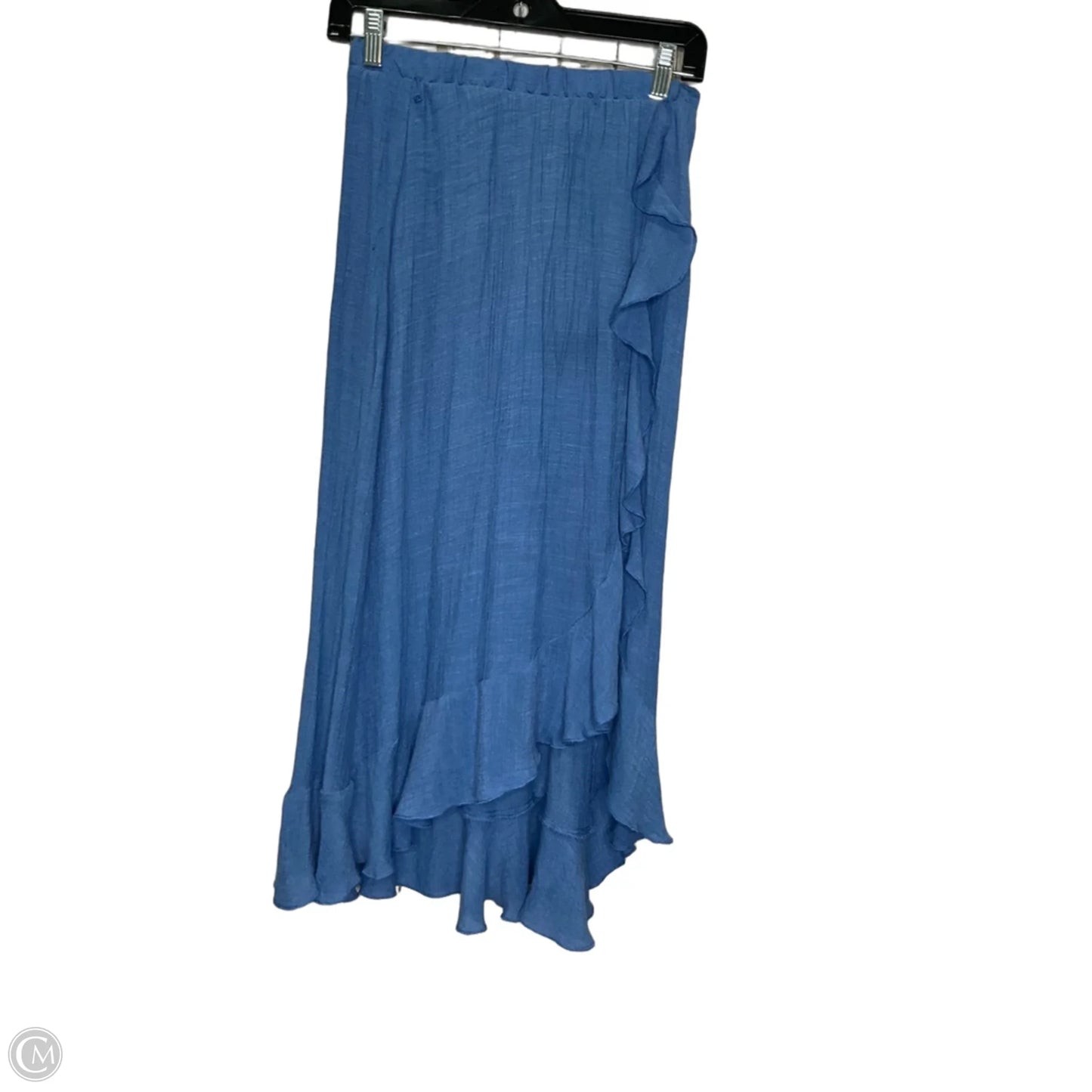 Skirt Midi By Clothes Mentor In Blue, Size: 14
