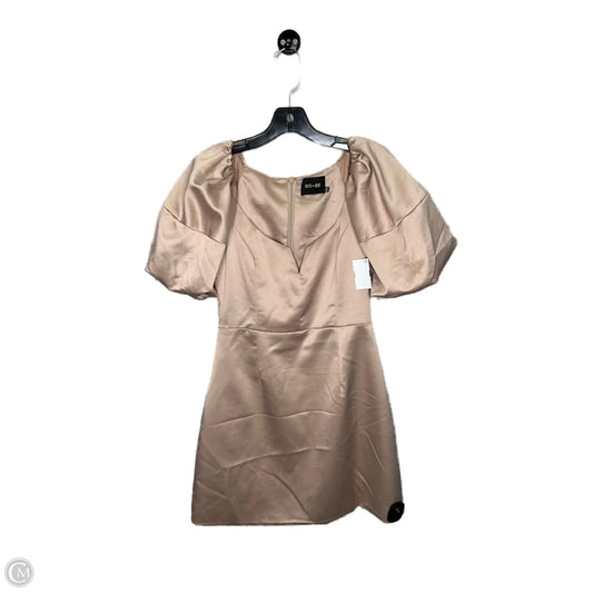 Dress Casual Midi By Clothes Mentor In Brown, Size: M
