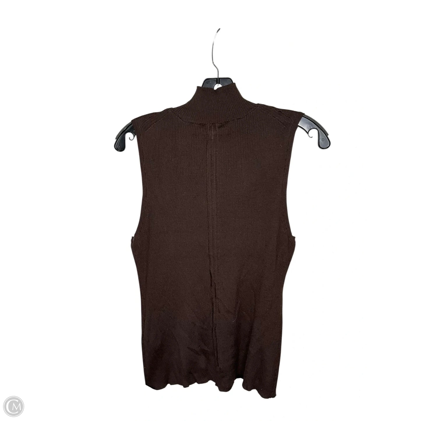 Top Sleeveless By Madewell In Brown, Size: Xl