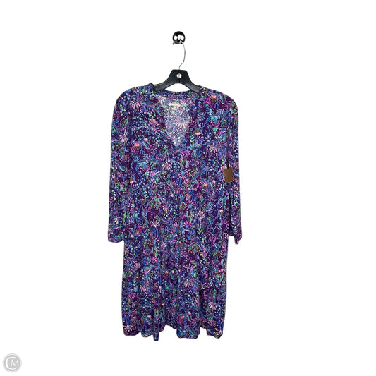 Dress Designer By Lilly Pulitzer In Purple, Size: M