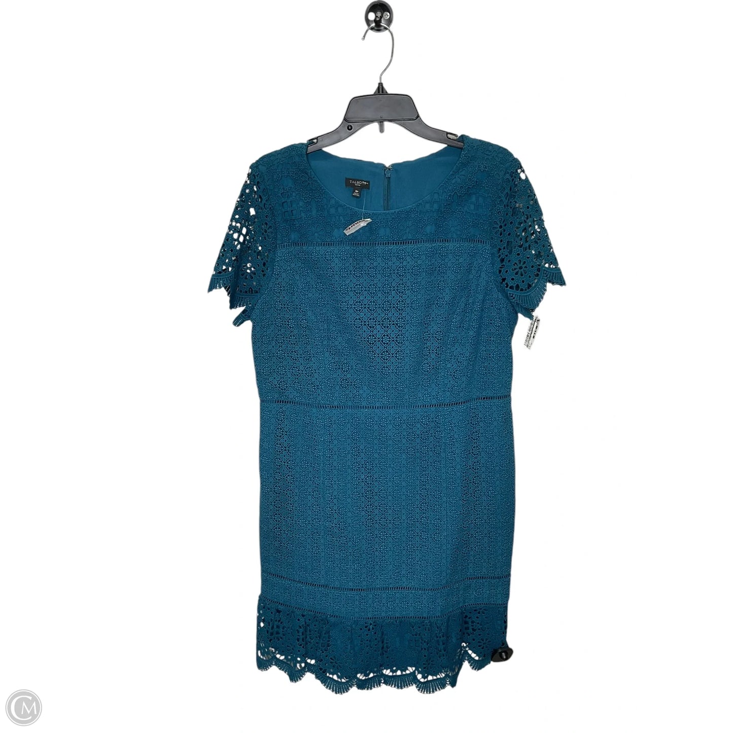Dress Casual Midi By Talbots In Blue, Size: 16