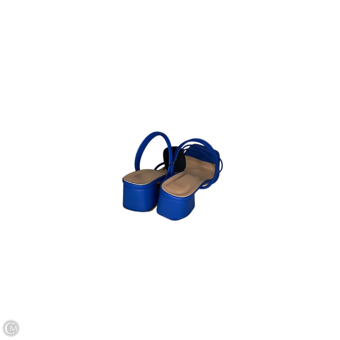 Shoes Heels Block By Clothes Mentor In Blue, Size: 8