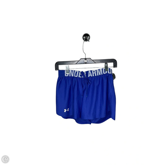 Athletic Shorts By Under Armour In Blue, Size: S
