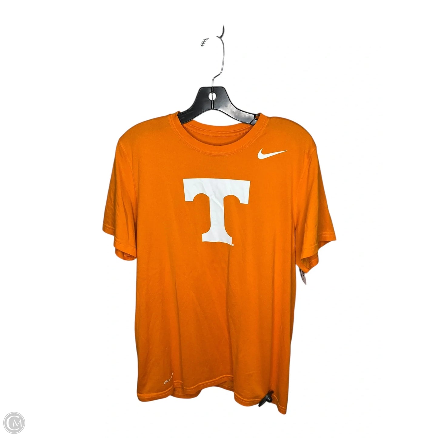 Top Short Sleeve By Nike In Orange, Size: M