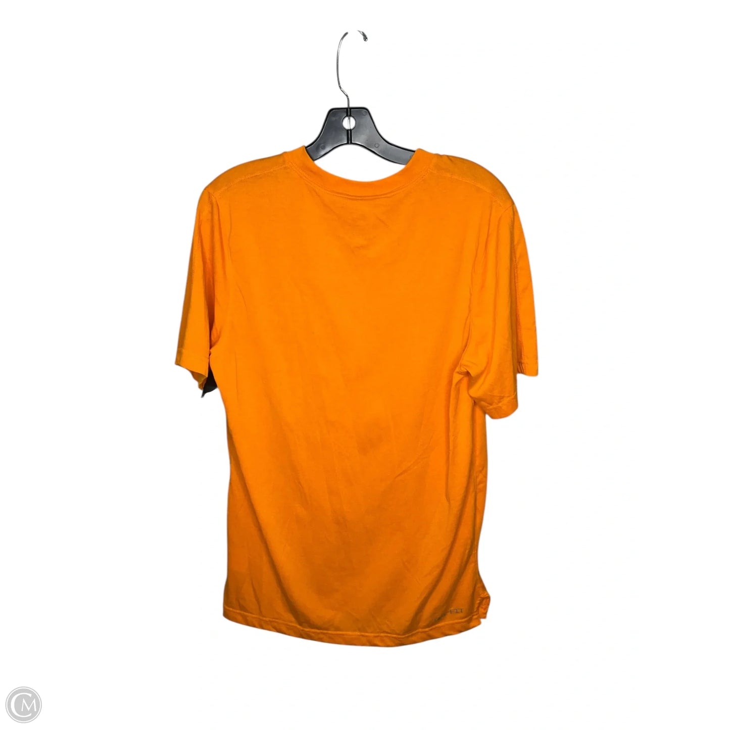 Top Short Sleeve By Nike In Orange, Size: M