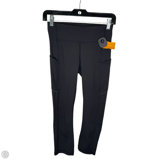 Athletic Leggings By Lululemon In Black, Size: 4