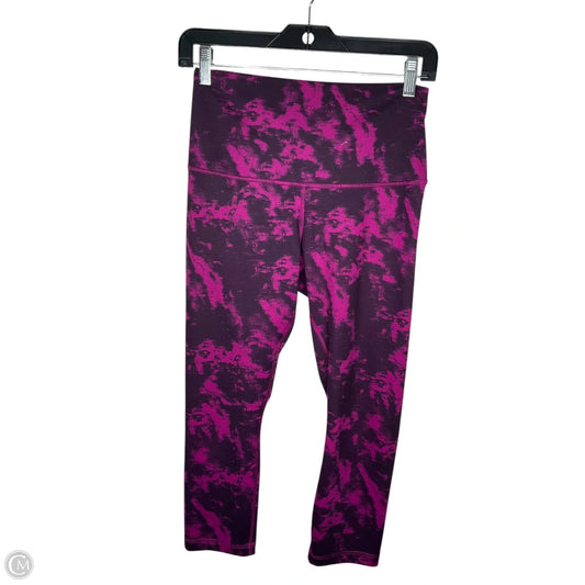 Athletic Leggings By Lululemon In Purple, Size: 12