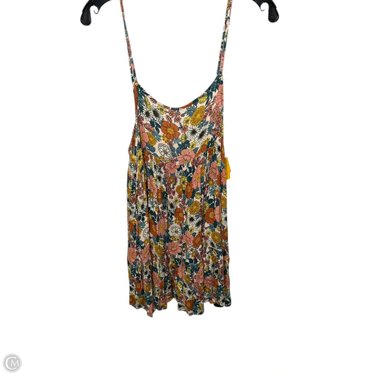 Dress Casual Maxi By Oneill In Floral Print, Size: L