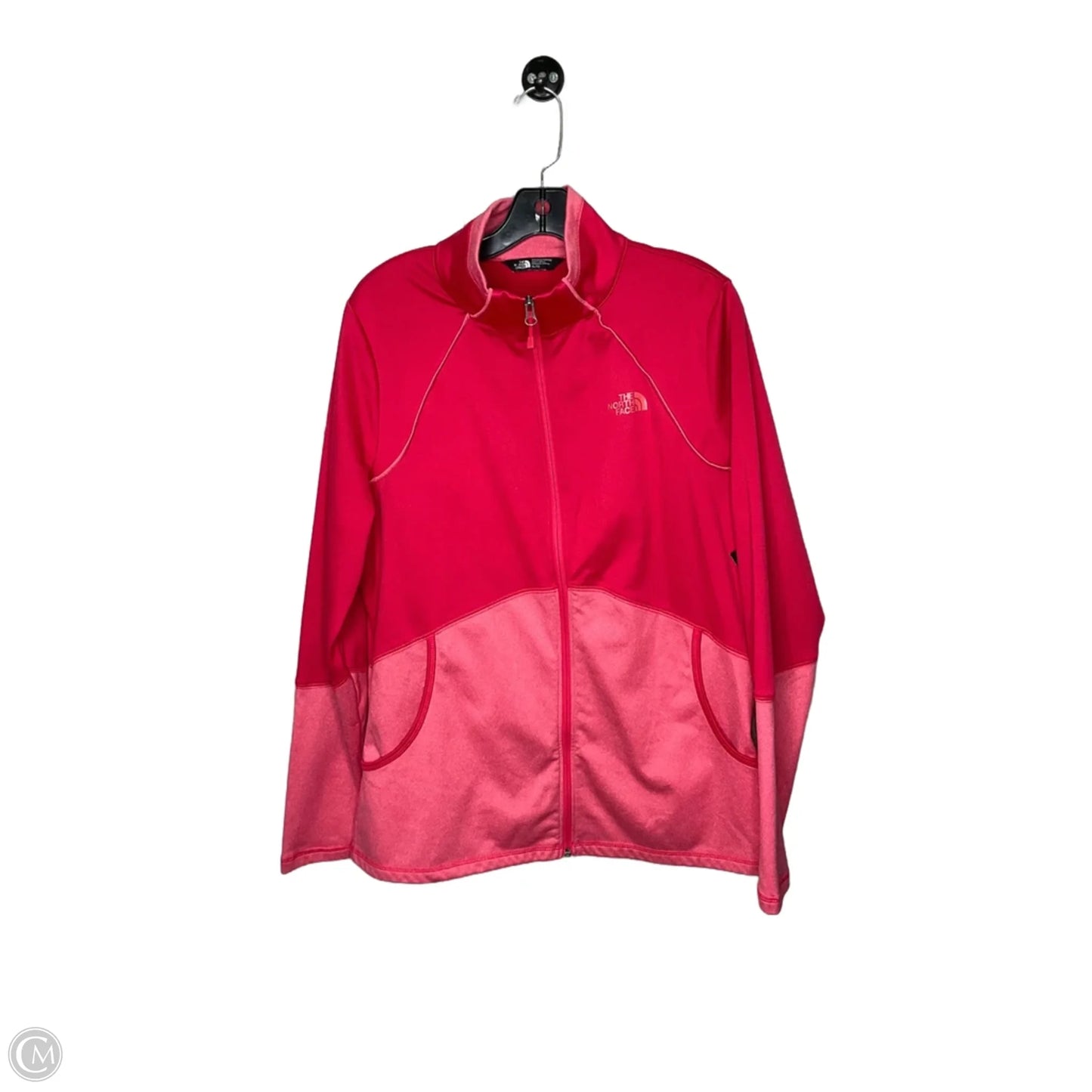 Athletic Jacket By The North Face In Pink, Size: Xl