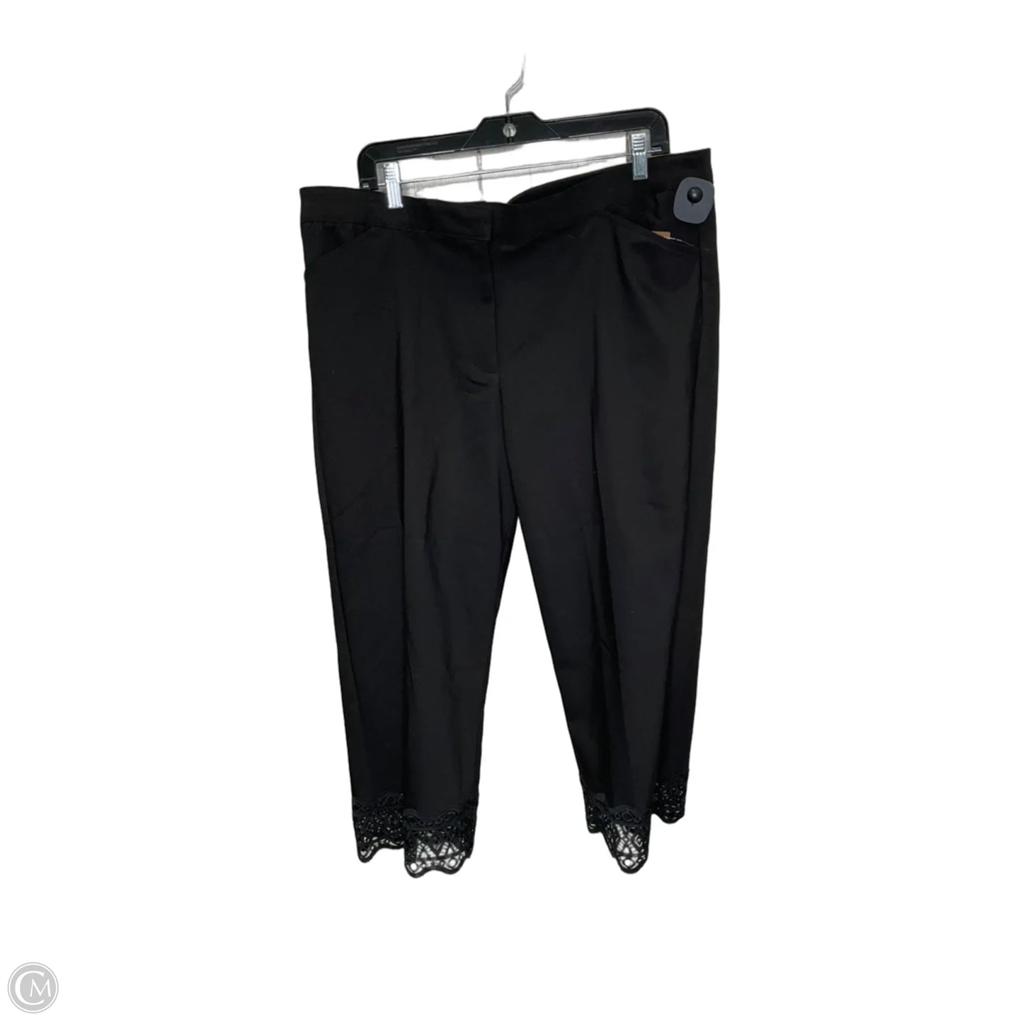 Capris By Ruby Rd In Black, Size: 16