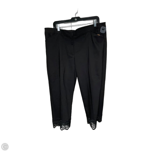Capris By Ruby Rd In Black, Size: 16
