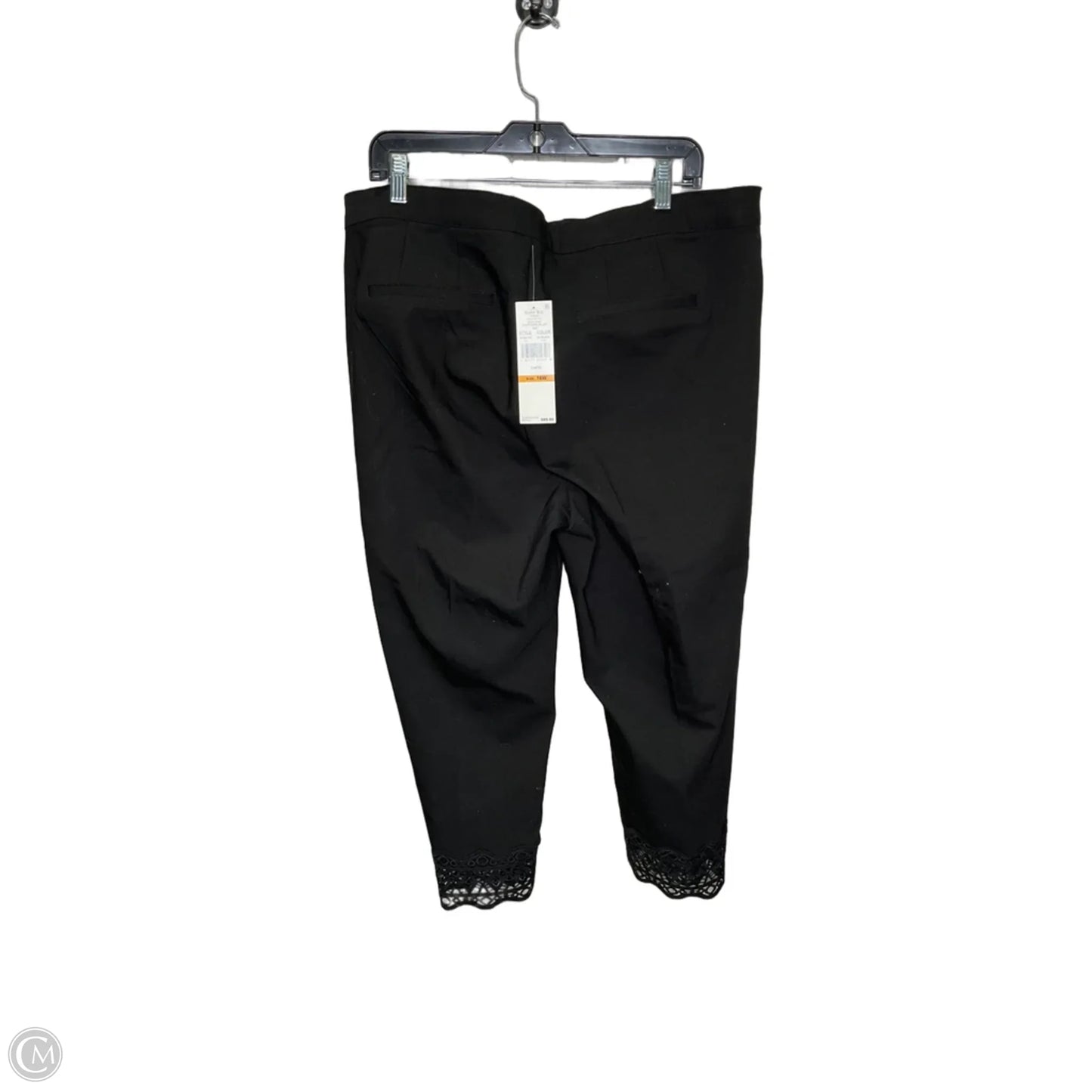 Capris By Ruby Rd In Black, Size: 16