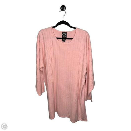 Sweater By Jaque And Koko In Pink, Size: 20
