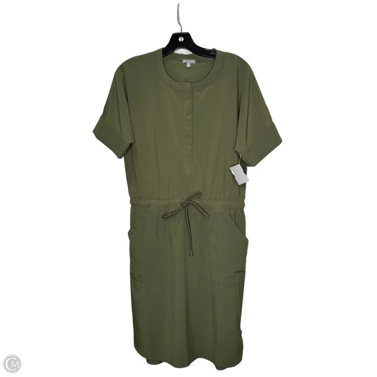 Dress Casual Midi By Talbots In Green, Size: S