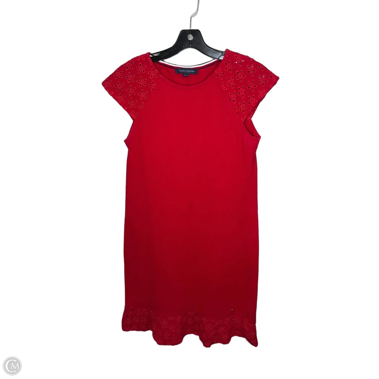 Dress Casual Midi By Tommy Hilfiger In Red, Size: Sp