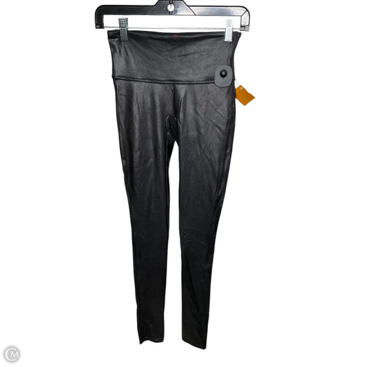 Athletic Leggings By Spanx In Black, Size: S