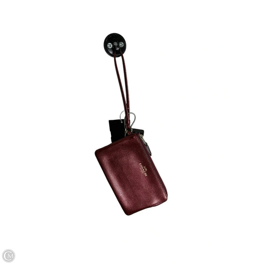 Wristlet Designer By Coach, Size: Small