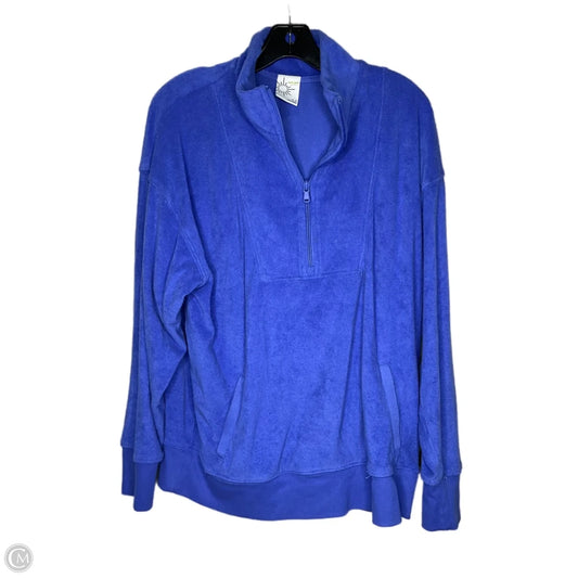 Sweatshirt Hoodie By Offline By Aerie In Blue, Size: M