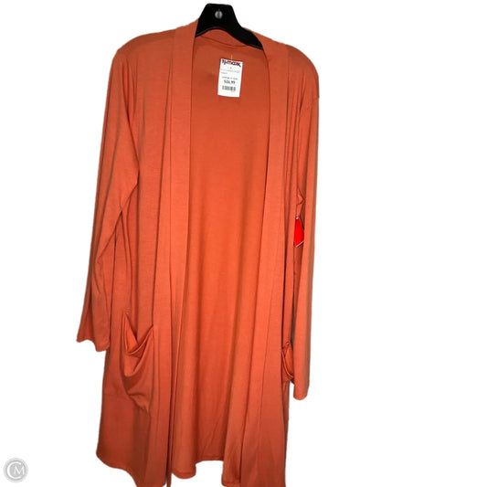 Shawl By Clothes Mentor In Orange, Size: 1x