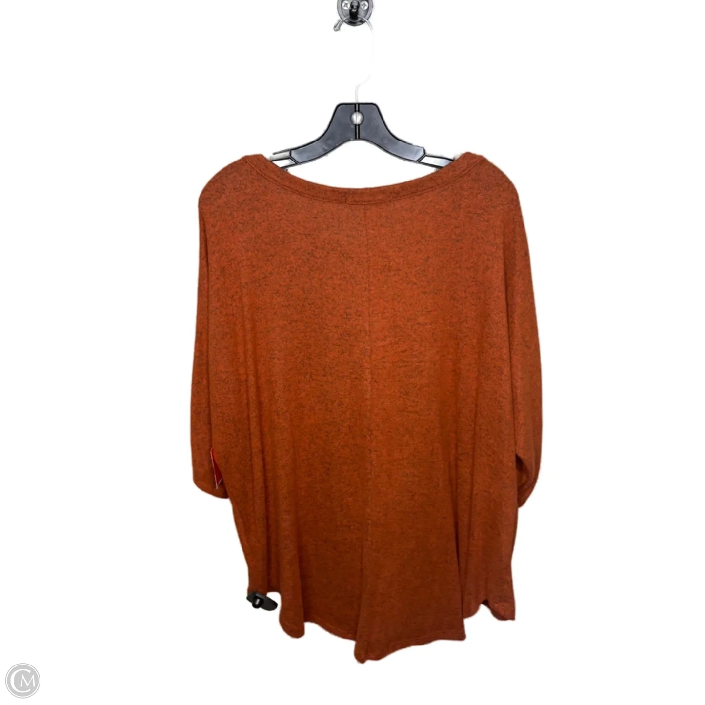 Sweater By Clothes Mentor In Red, Size: Xxl