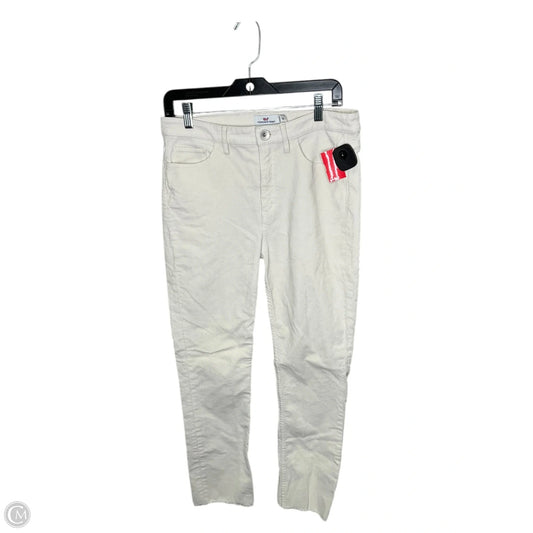 Pants Corduroy By Vineyard Vines In Cream, Size: 6