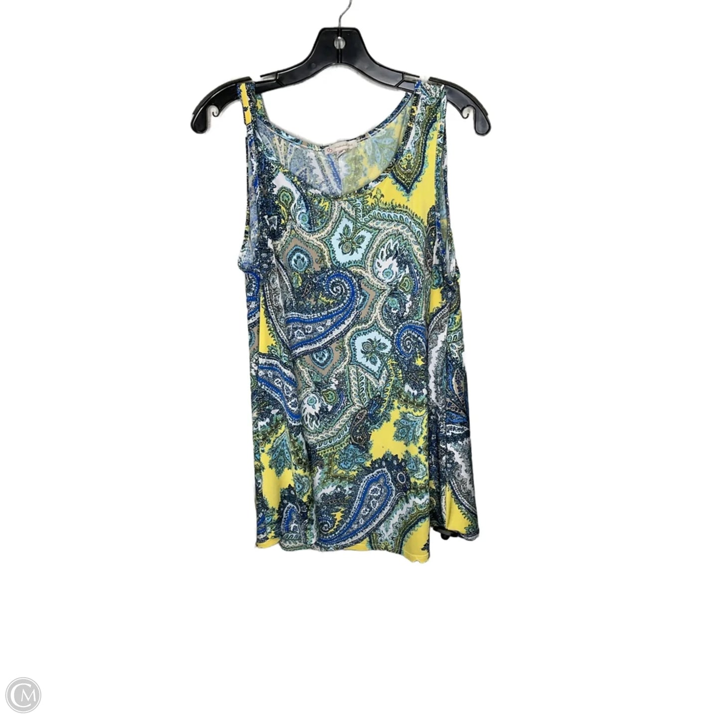 Top Sleeveless By Clothes Mentor In Multi-colored, Size: 2x