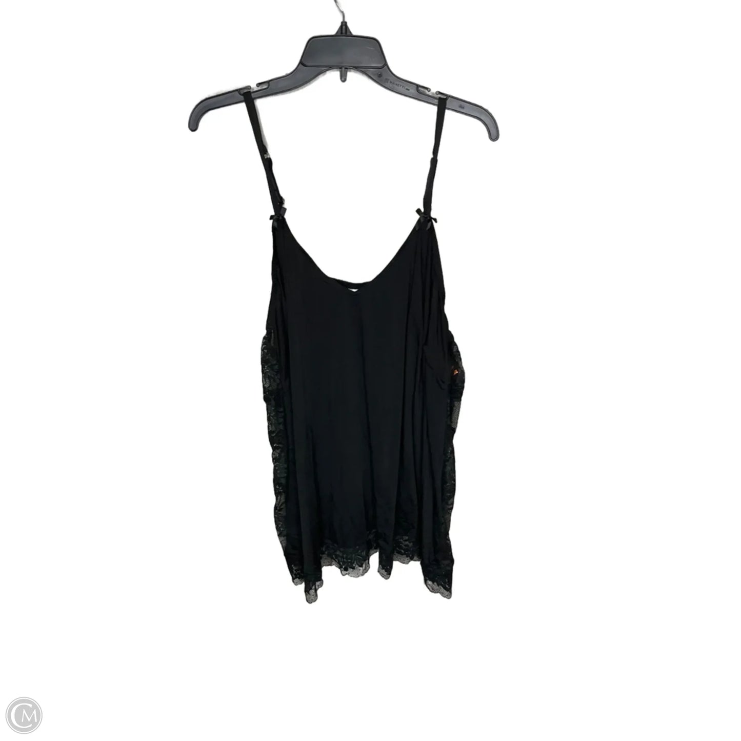 Blouse Sleeveless By Cacique In Black, Size: 2x