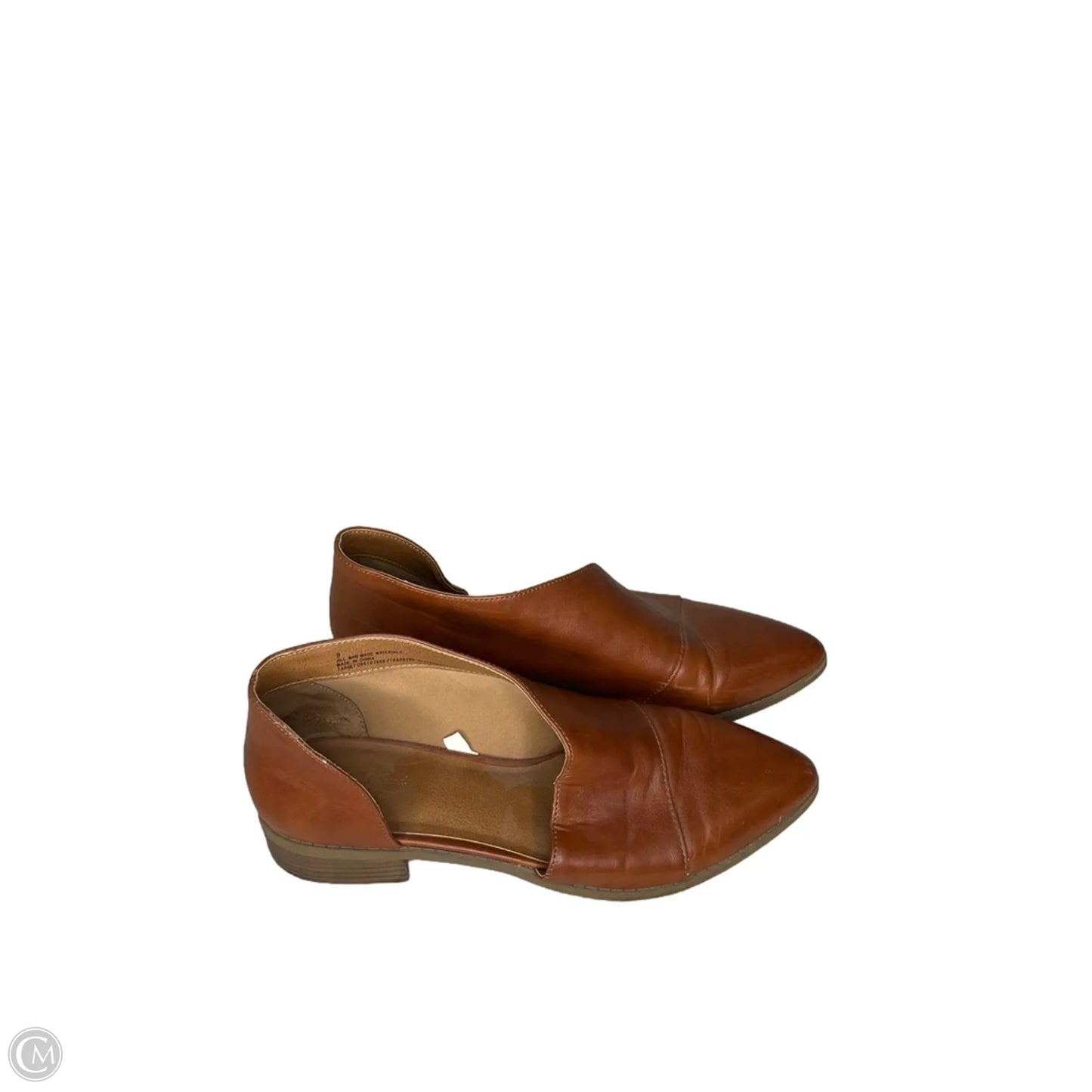 Shoes Flats By Universal Thread In Brown, Size: 9