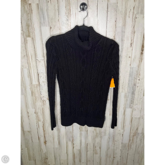 Sweater By Croft And Barrow In Black, Size: M