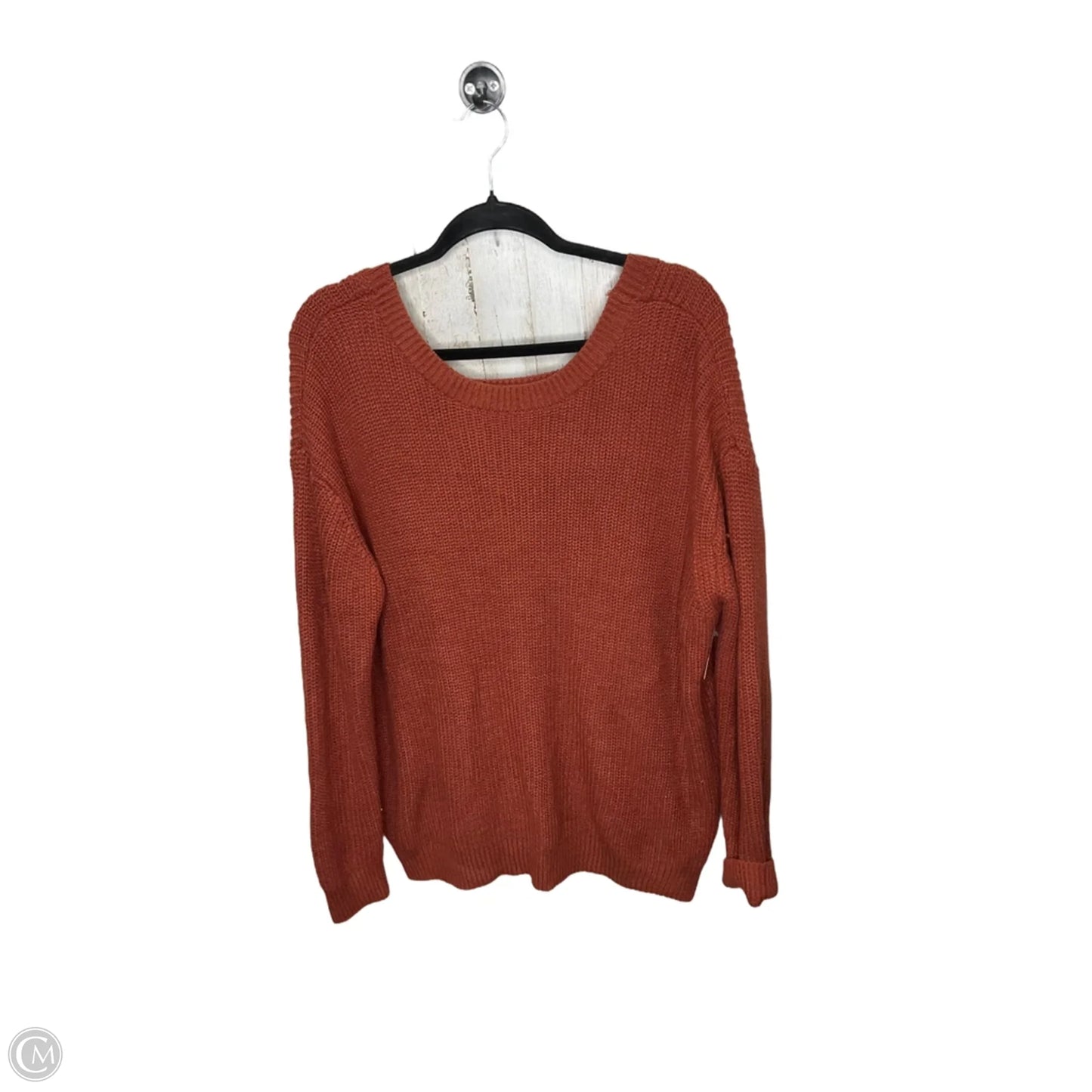 Sweater By Main Strip In Orange, Size: S