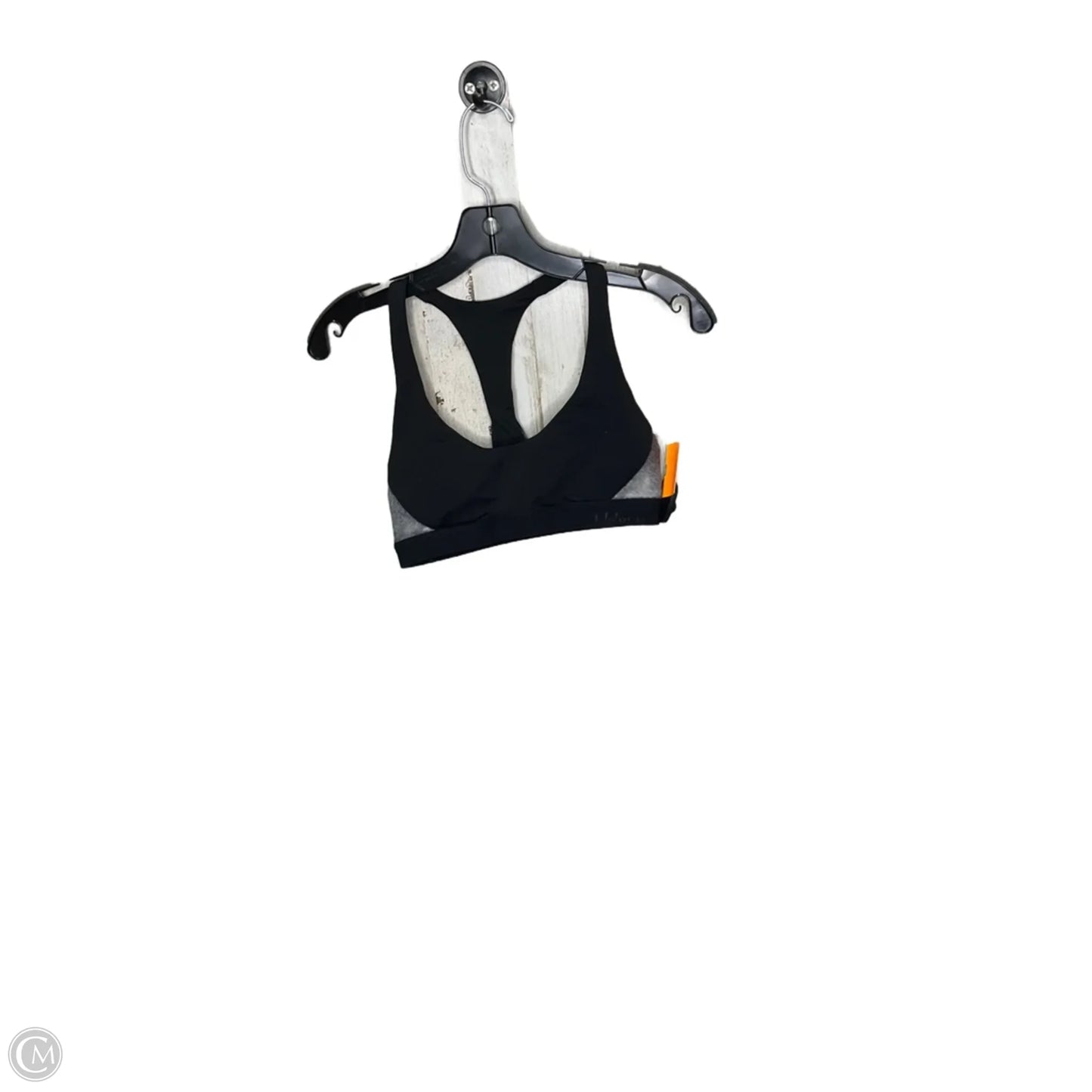 Athletic Bra By Lululemon In Black & Grey, Size: 6