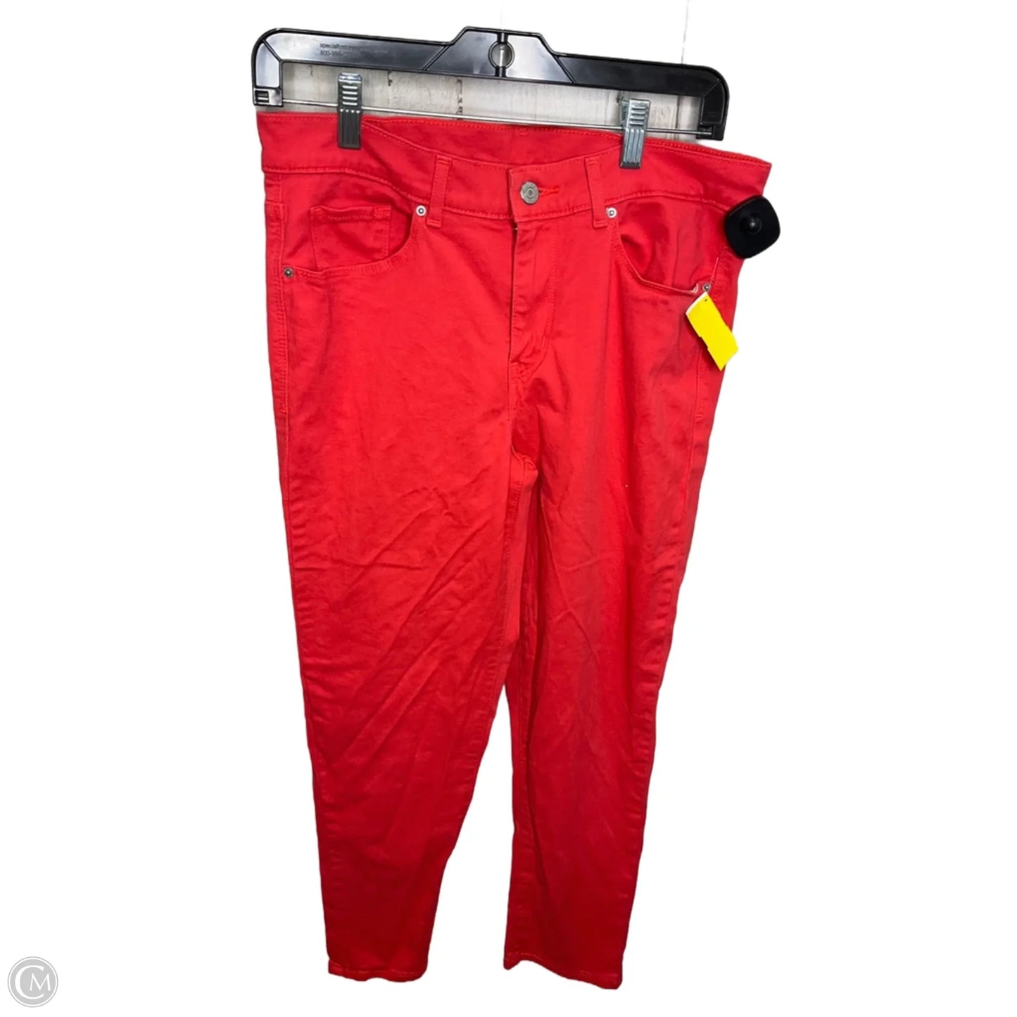 Jeans Skinny By Levis In Coral, Size: 8