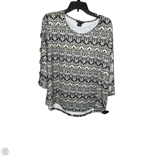 Top 3/4 Sleeve By Clothes Mentor In Multi-colored, Size: Xl