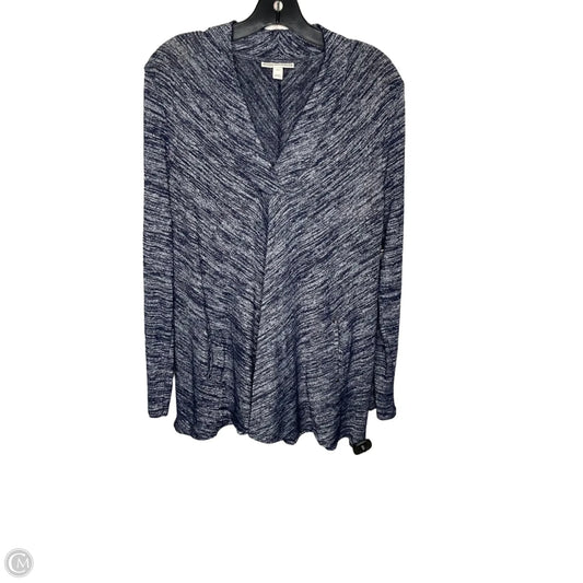 Top Long Sleeve By Dana Buchman In Blue, Size: Xl
