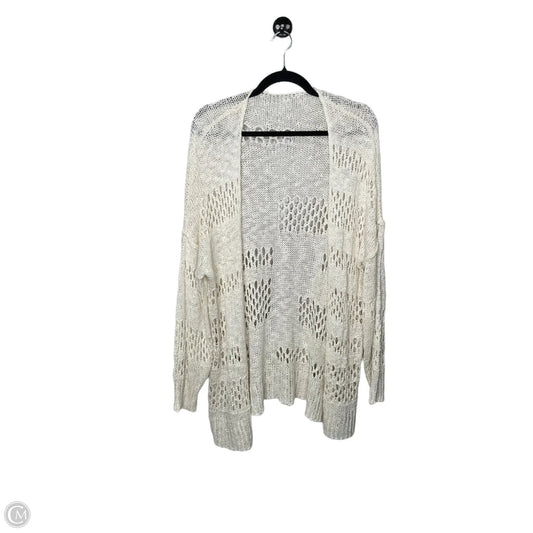 Sweater By Clothes Mentor In Cream, Size: L