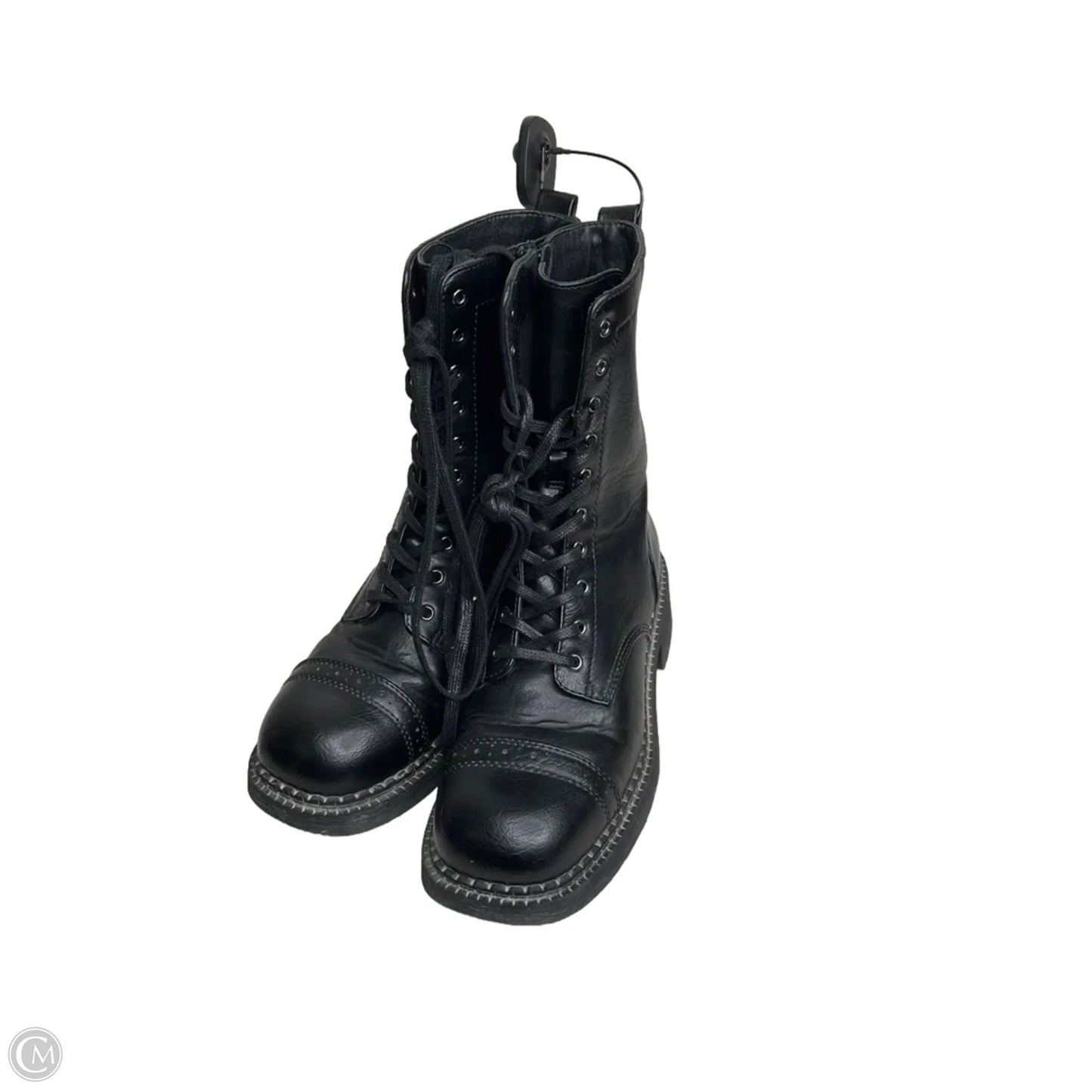 Boots Combat By Clothes Mentor In Black, Size: 7