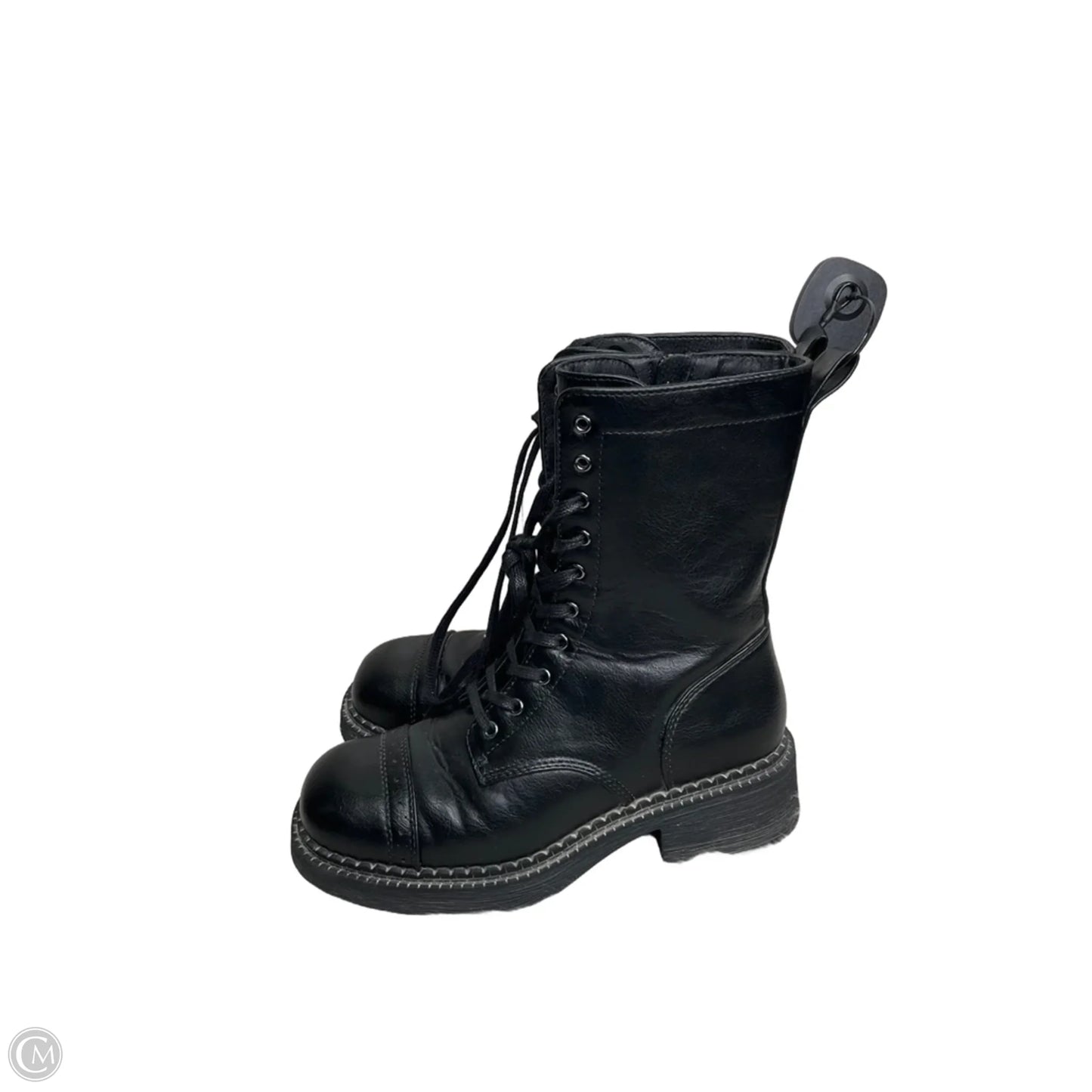 Boots Combat By Clothes Mentor In Black, Size: 7