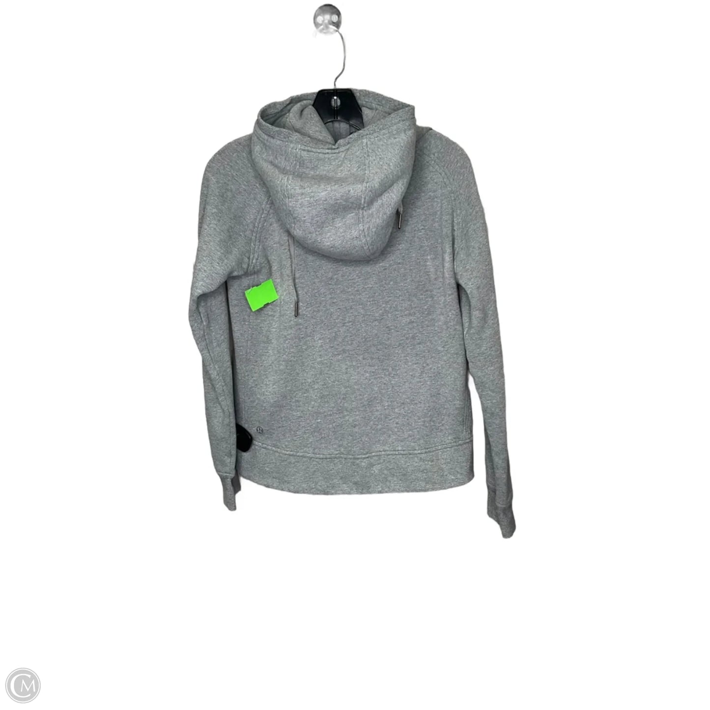 Athletic Jacket By Lululemon In Grey, Size: 6