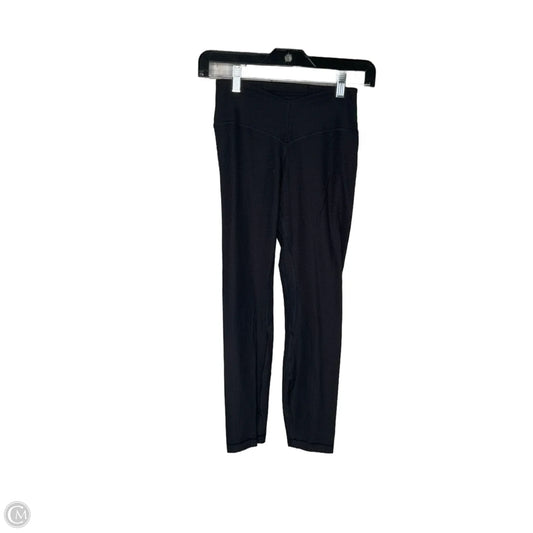 Athletic Leggings By Lululemon In Black, Size: 4