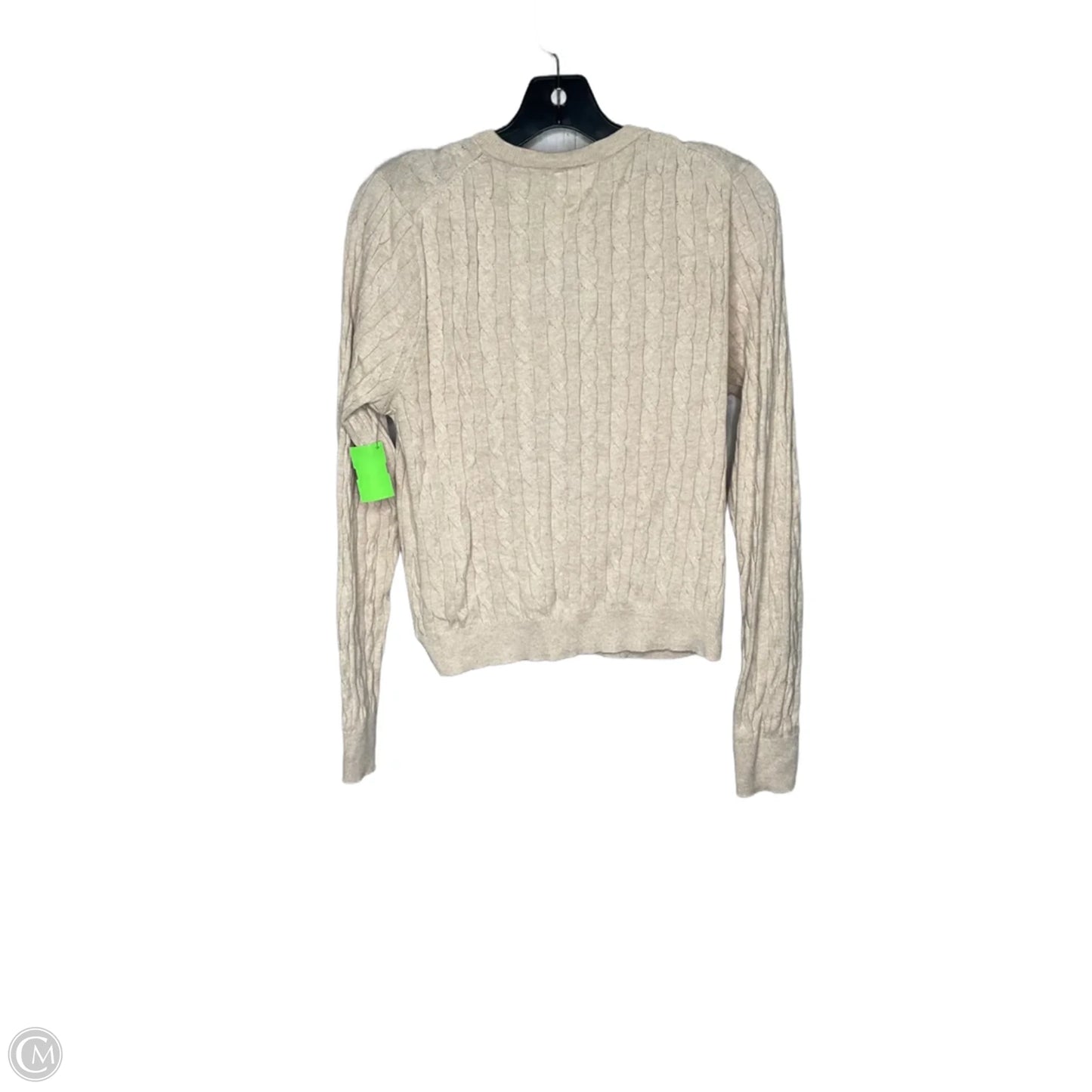 Top Long Sleeve By J. Crew In Tan, Size: S