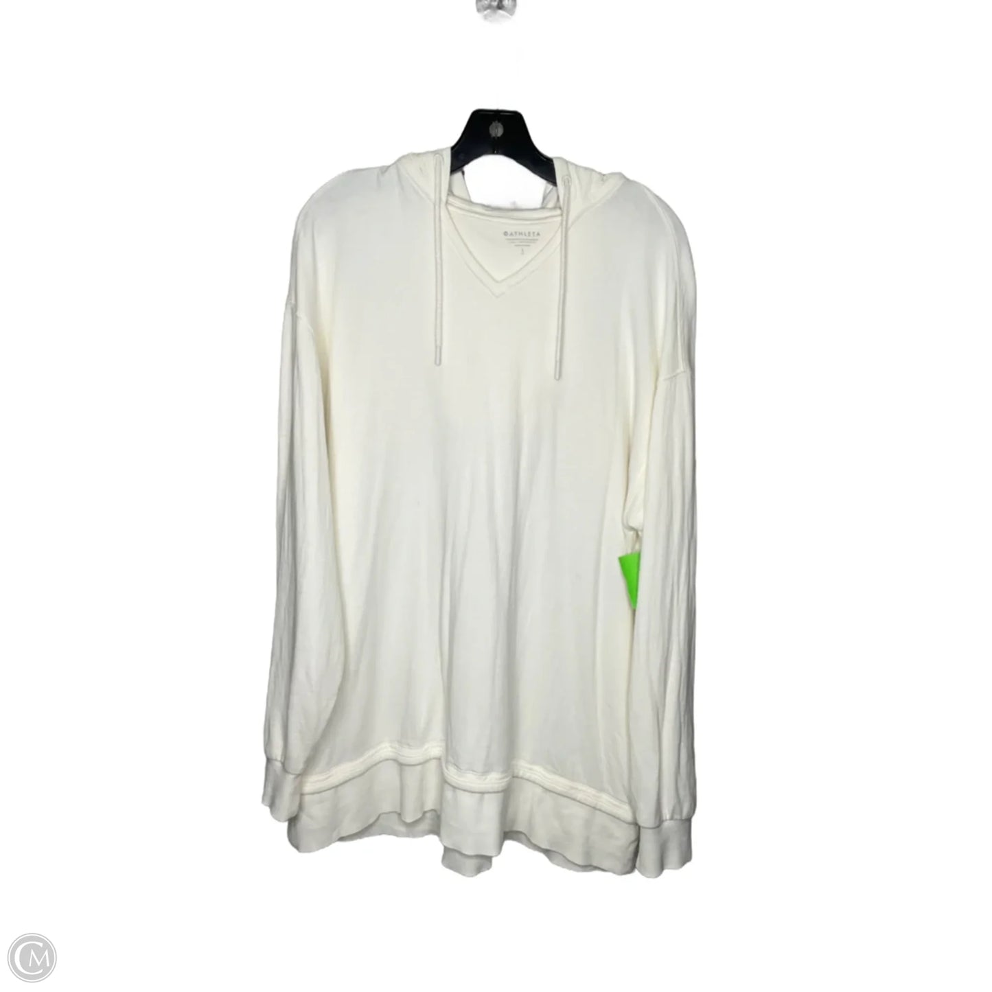 Sweater By Athleta In Cream, Size: L