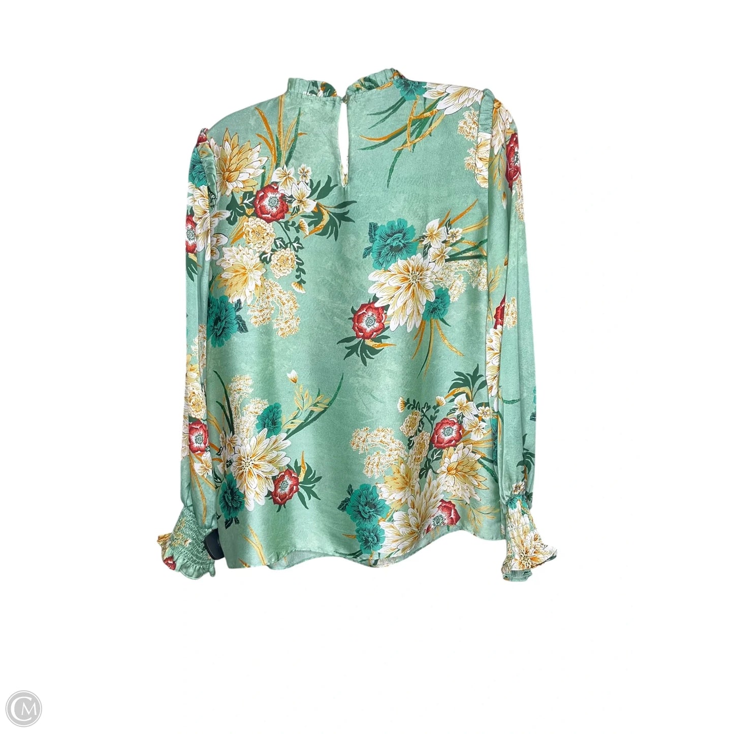 Top Long Sleeve By Violet And Claire In Green, Size: M