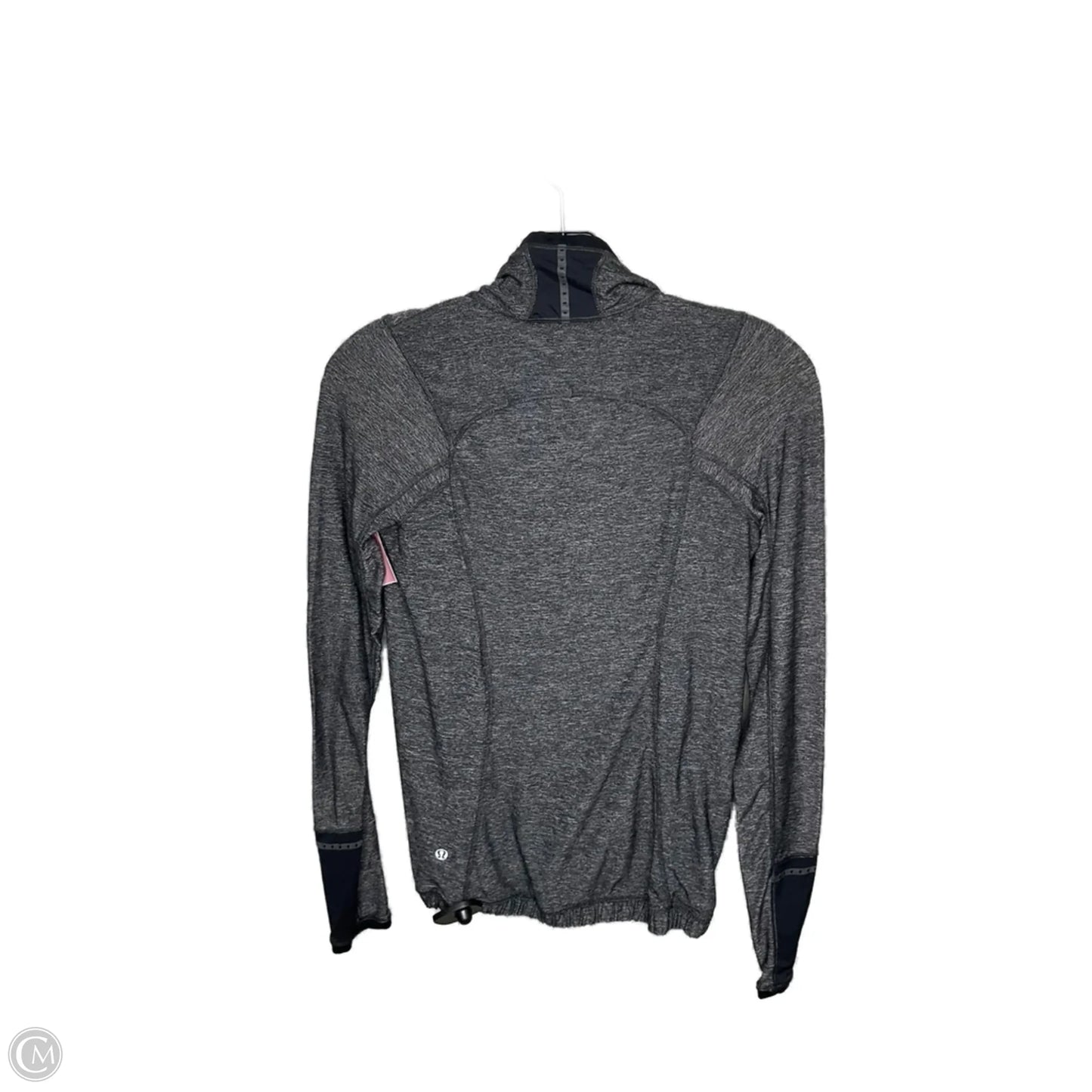 Athletic Jacket By Lululemon In Grey, Size: 2
